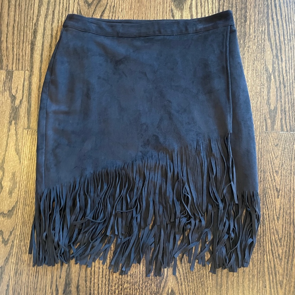 Abercrombie suede mini skirt